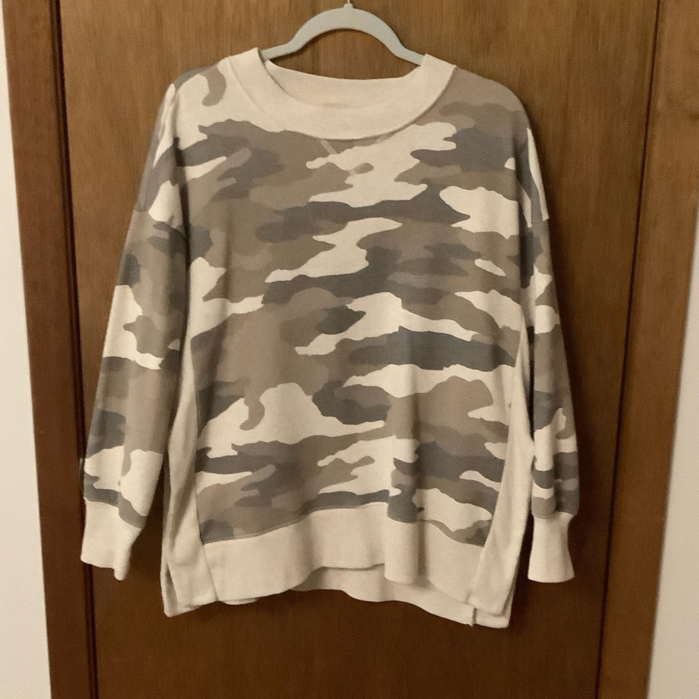 AERIE Camouflage Sweatshirt